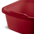 thumbnail image 6 of Sterilite Large Multi Function Home 12 Qt Sink Dish Washing Pan, Red (24 Pack), 6 of 6