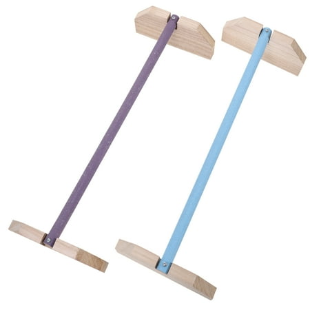 Wood Parrot Stand Rack Small Pet Balancing Frame Chicken Stand for Home