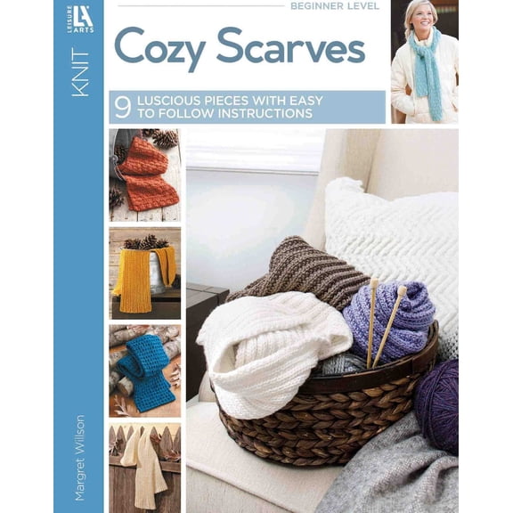 Pre-Owned Cozy Scarves Knitting: 9 Luscious Pieces with Easy to Follow Instructions (Paperback) 1464773653 9781464773655