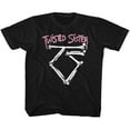 thumbnail image 1 of Twisted Sister Bone Logo Black Youth T-Shirt, 1 of 2