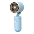 thumbnail image 1 of kurtrusly Ventilateur Compact avec Vitesses Réglables pour Refroidissement Personnel avec Trois Réglages de Vitesse et Bleu Solide, 1 of 6