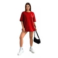 thumbnail image 4 of Playera Oversize Algodón Mujer Casual Deportiva Gym Yoga, 4 of 6