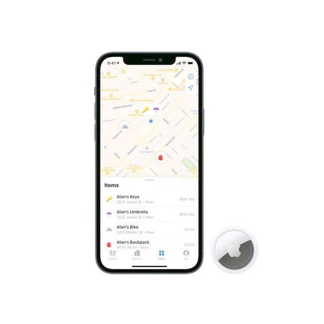 Apple AirTag 4 Pack | Navigation