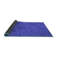 thumbnail image 2 of Ahgly Company Indoor Square Oriental Blue Industrial Area Rugs, 3' Square, 2 of 4