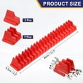 thumbnail image 2 of 23pcs Magnetic Wrench Organizer for Tool Box, Magnetic Modular Wrench Organizer Holder Toolbox Universally for 23 Tools Drawer Chest Ratcheting Offset Wrenches, Red, 2 of 7