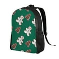 thumbnail image 2 of Honeii Gingerbread Snowman Cookies Print Laptop Backpack for Work, College, Travel, Daily Backpacks for Men Women, Sport Rucksack,Computer Bag, 2 of 8