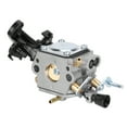 thumbnail image 3 of Carburador de repuesto Ticfox aleación de aluminio para motores de gasolina de motosierra 450 450E 445 445E, 3 of 14