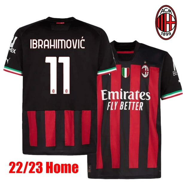Ac MILAN HOME jersey 2022-23 GIROUD 22 23 Camiseta De Fútbol TOMORI IBRAHIMOVIC R.LEAO LAZETIC MALDINI KALULU TONALI A.REBIC theo Milans Top football shirtpangjing