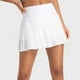 thumbnail image 2 of Falda de tenis plisada de cintura alta con bolsillos Ropa deportiva elástica y resistente a las rozaduras para mujer, 2 of 6