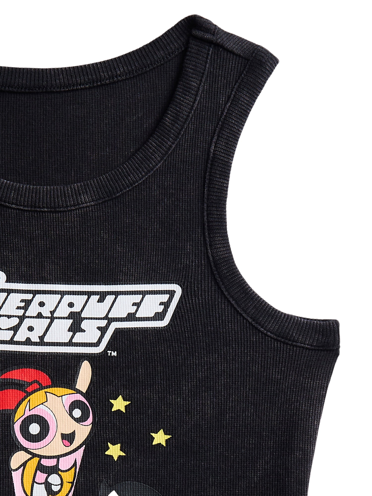 The Powerpuff Girls Girls To the Rescue Mineral Wash Graphic Tank Top, Sizes 4-16