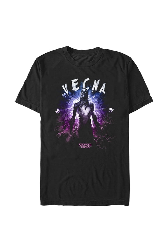 Netflix Men's Stranger Things Vecna The Upside Down Monster Graphic T-Shirt