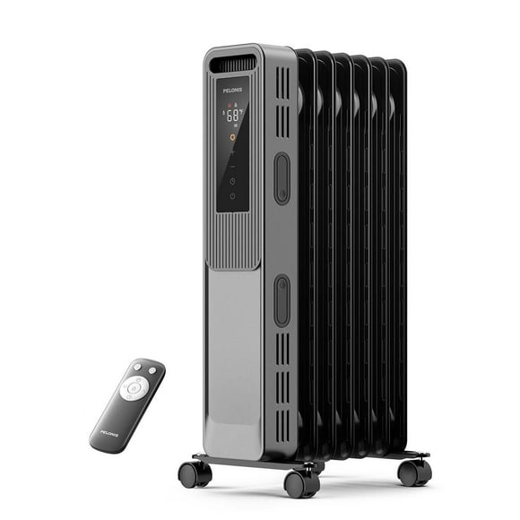 1500W Electric 3-Setting Oil Filled Radiator Heater, Oil Filled Heater