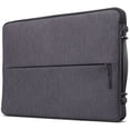 thumbnail image 2 of Lenovo Urban Carrying Case (Sleeve) for 13" Notebook, Power Bank, Mouse, Accessories, Charcoal Gray, 2 of 6