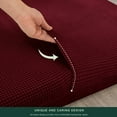 thumbnail image 3 of 2024 1 Piece Futon Slipcovers Elastic Grid Fit for 6-8 Inches (Dove Gray), 3 of 7