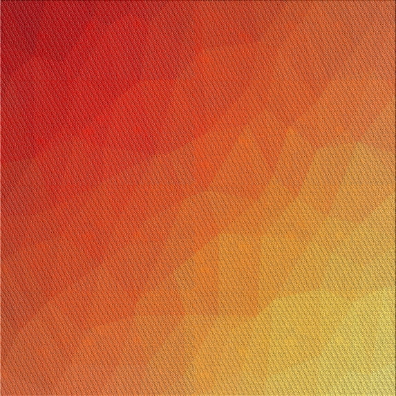 Ahgly Company Indoor Square Patterned Orange Novelty Area Rugs, 5' Square