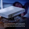 thumbnail image 3 of ZheElen Office USB Powered Cooling Fan Living Room Bedroom TV Box Computer Router Strong Wind External Fan Accessories 12cm Type 1, 3 of 9