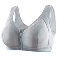 thumbnail image 2 of Birdeem Casual Sexy Front Button Shaping Cup Shoulder Strap Underwire Bra Plus Size Extra-Elastic Wirefree, 2 of 9