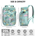 thumbnail image 3 of Magical Forest Mushrooms Insulated Backpack Cooler - 20L Soft Cooler Bag for Camping, Beach & Parties, Keeps Cold/Hot for 20 Hours, 3 of 6