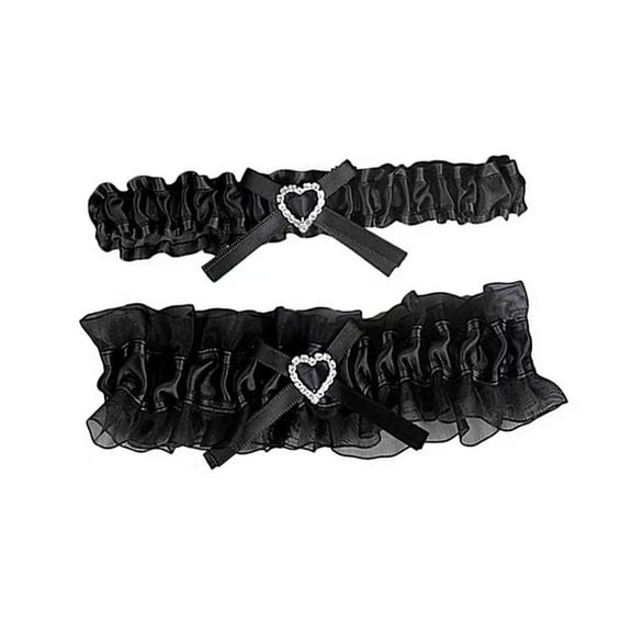 Lace Wedding Garters for Bride Pearl Stretch Prom Garter, Women Wedding Bridal Legs Garter Set