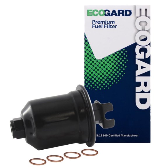 ECOGARD XF45115 Premium Fuel Filter Fits Mitsubishi Eclipse 2.0L 1995-1999 | Chrysler Sebring 2.5L 1996-2000, Sebring 2.0L 1996-1999