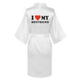 thumbnail image 4 of TIMIFIS Couples Silk Robe Sets Hotel Spa Robes Bride and Groom Robe Bridal Party Robes 1Pcs pring/Summer, 4 of 5