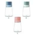 thumbnail image 3 of Wosthever Dispensador de sal Tipo de prensa Botella de almacenamiento de condimentos Hotel Cocina Hornear Barbacoa Especias Lavable Tarro organizador Cocina y Comedor Azul Wosthever  HA065157-01B, 3 of 6