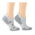 thumbnail image 4 of Dr. Motion Womens Socks, No Show, Compression, French BullDog Design, Shoe Size: 4 - 10, 4 of 4