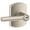 Satin Nickel, variant on Schlage F51-Brw-Grw Broadway Single Cylinder Keyed Entry Door Lever Set - Chrome