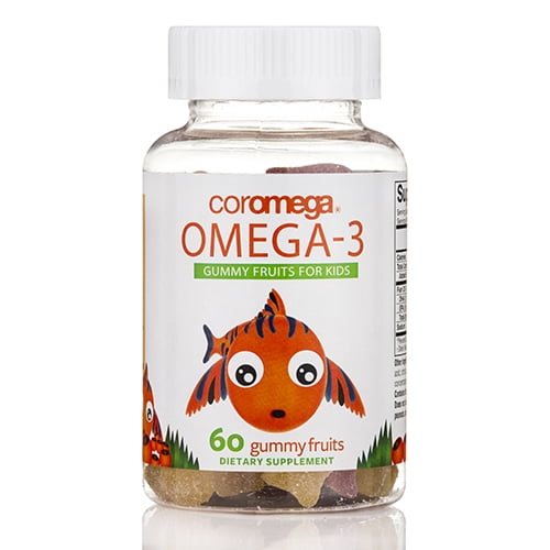 Coromega Omega3 Gummy Fruits for Kids