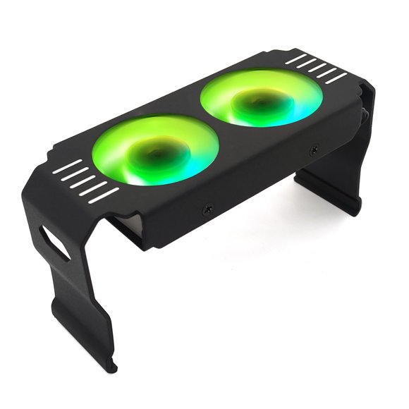 Ventiladores de refrigeración con memoria RAM ITJTV con efecto de luz ARGB de 5 V/3 pines