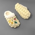 thumbnail image 3 of Women's Lined Clogs Winter Waterproof Cloud Pillow Slippers Slip on Garden Shoes Non Slip Home House Shoe Indoor Outdoor Mules, 3 of 7