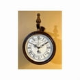 thumbnail image 3 of Home Decor Jefferson & Smith Vintage Double-Sided Wall Clock Antique Victorian Hanging Clock with Bracket Silent Quartz Movement, 3 of 4