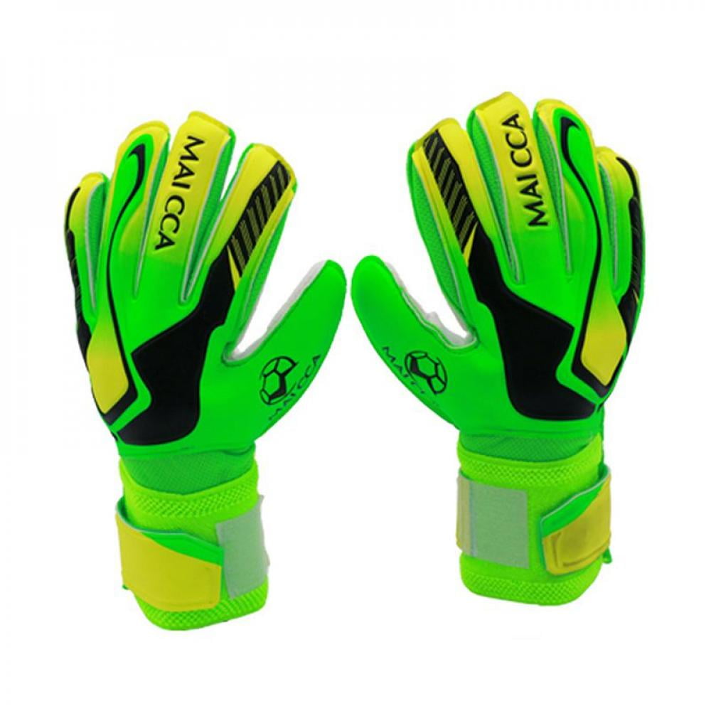 Kids Sport Training Soccer Football Goalkeeper Latex Gloves Hand Protection SMAR 