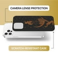 thumbnail image 6 of Case Yard Wooden Case for iPhone-11-Pro Soft TPU Silicone cover Slim Fit Shockproof Wood Protective Phone Cover for Girls Boys Men and Women Supports Wireless Charging Mermaid on the Moon Design, 6 of 7