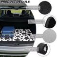 thumbnail image 6 of KUIFORTI Cow Print Universal Car Trunk Mat All Weather Trunk Protection Cargo Liner Anti-Slip Vehicle Interior Protection Accessories Fits Most Cars, SUVs & Trucks, 6 of 7
