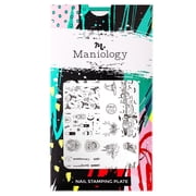 Maniology Bewitched Wizards Welcome (m152) Stainless Steel Nail Stamping Plate for Unisex