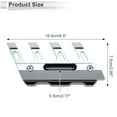 thumbnail image 3 of Unique Bargains 1 Set Motorcycle Fall Side Guard Front Fork Protector Front Fender Protection Mud Guards Side Guard Aluminum Alloy Black, 3 of 6