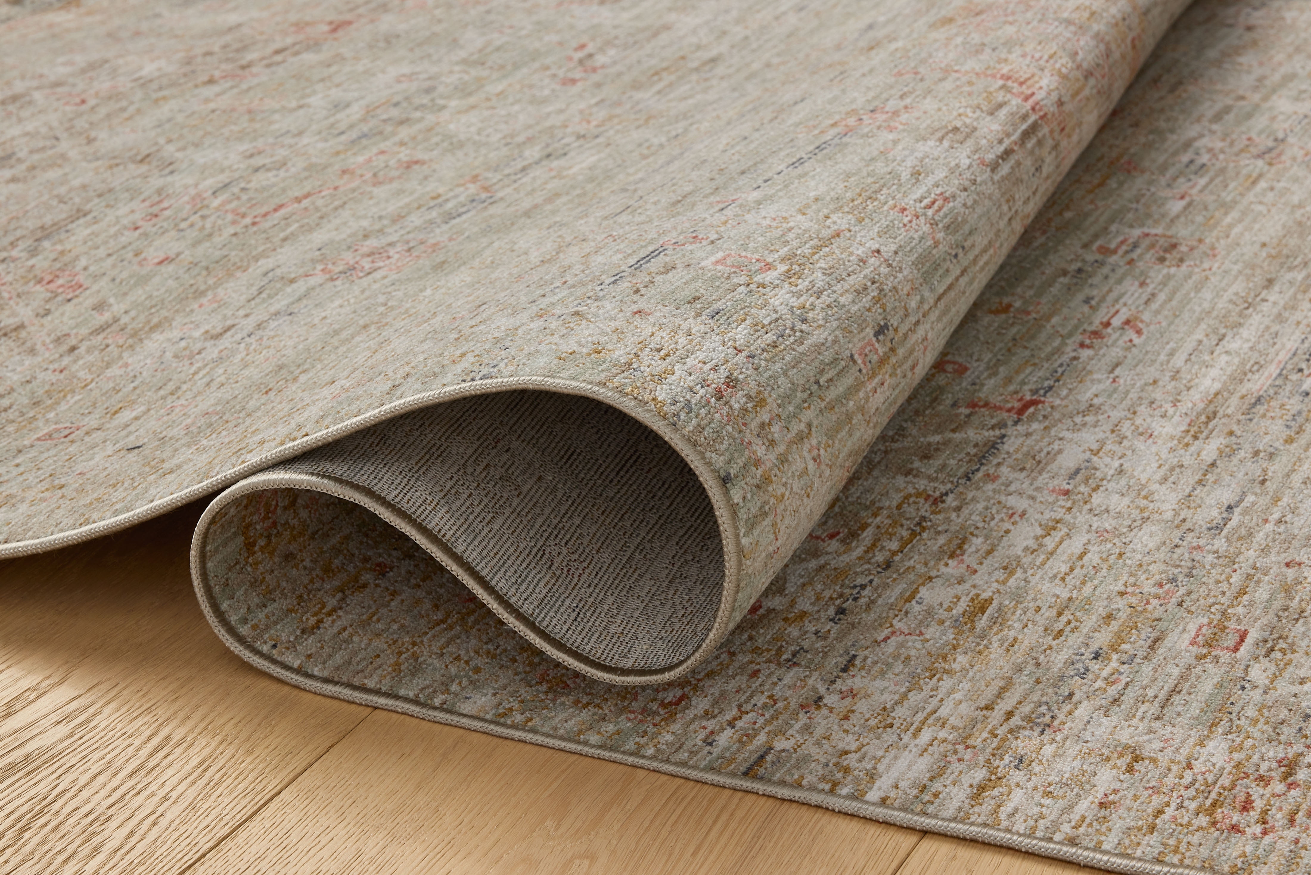 Chris Loves Julia x Loloi Ida Spa / Sunrise 5'-3" x 7'-6" Area Rug