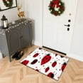 thumbnail image 2 of YIMEIS Flannel printed area floor mats, kitchen decorative mats, door mats, and bedroom bathroom carpet mats Love ladybug pattern 15.7'' x 23.6''+19.7'' x 31.5''+17.7'' x 47.2'', 2 of 10