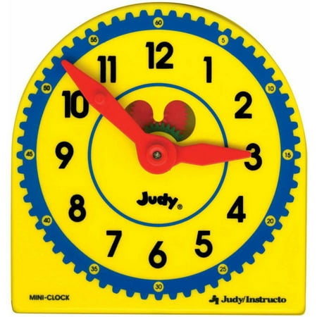 Judy Instructo Plastic Clock Class Pack