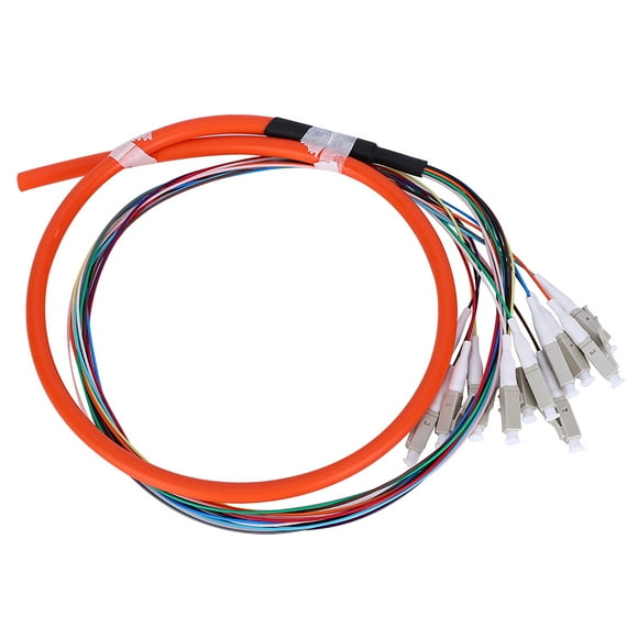 Fibra Multimodo Resistente De 12 Núcleos, Cable Flexible De Fibra Estable Respetuoso Con El Medio Ambiente, Sistemas De Comunicación De Fibra óptica Para Redes De área Local De