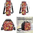 thumbnail image 7 of Uorisanigo Soccer Print Kids Backpack for Girls Boys, with Insulated Lunch Box, Pencil Bag Pen Case, Water Bottle Holder 4 Pack Back to School Bag Set Daypack Rucksack, 7 of 7