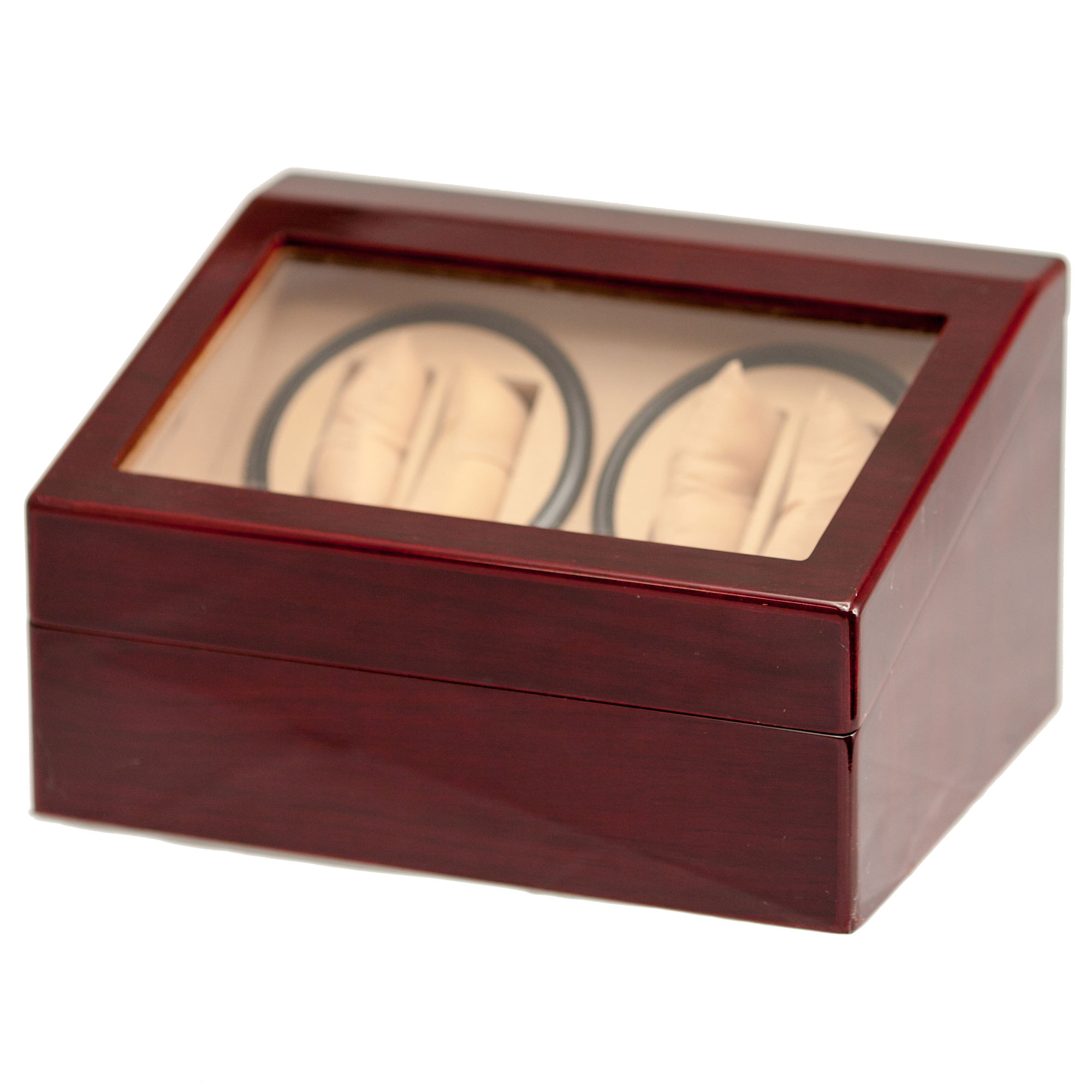 Watch Buddy Automatic Handmade Quad Watch Winder With Quiet Motors, Pre