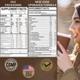 thumbnail image 4 of Peacock Max Keto Collagen Coffee Creamer – 12.2 oz Unflavored Protein with MCT Oil, B12, Magnesium, 4 of 8