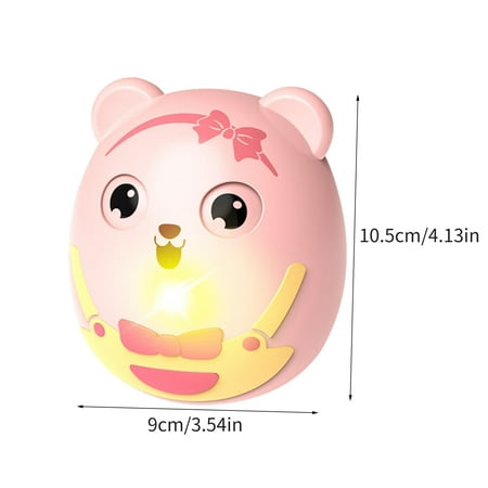 

PUIYRBS Educational Baby Toys Tumbler Toy Light Baby Comfort Baby Educational Early Education 3-6-9 Months 0 and Above Cross-Border Childrens Toys