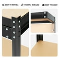 thumbnail image 6 of DNA MOTORING TOOLS-00459 Work Table with Pegboard, 47.2''x23.6'' Work Table With Pull-out Drawers & Lower Open Shelves, 220LBS Capacity, 12PCS Tools Hooks, Wood Tool Bench for Garage, Workshop, 6 of 7
