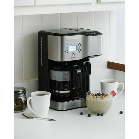 Hamilton Beach - 12-Cup Coffee Maker - Black