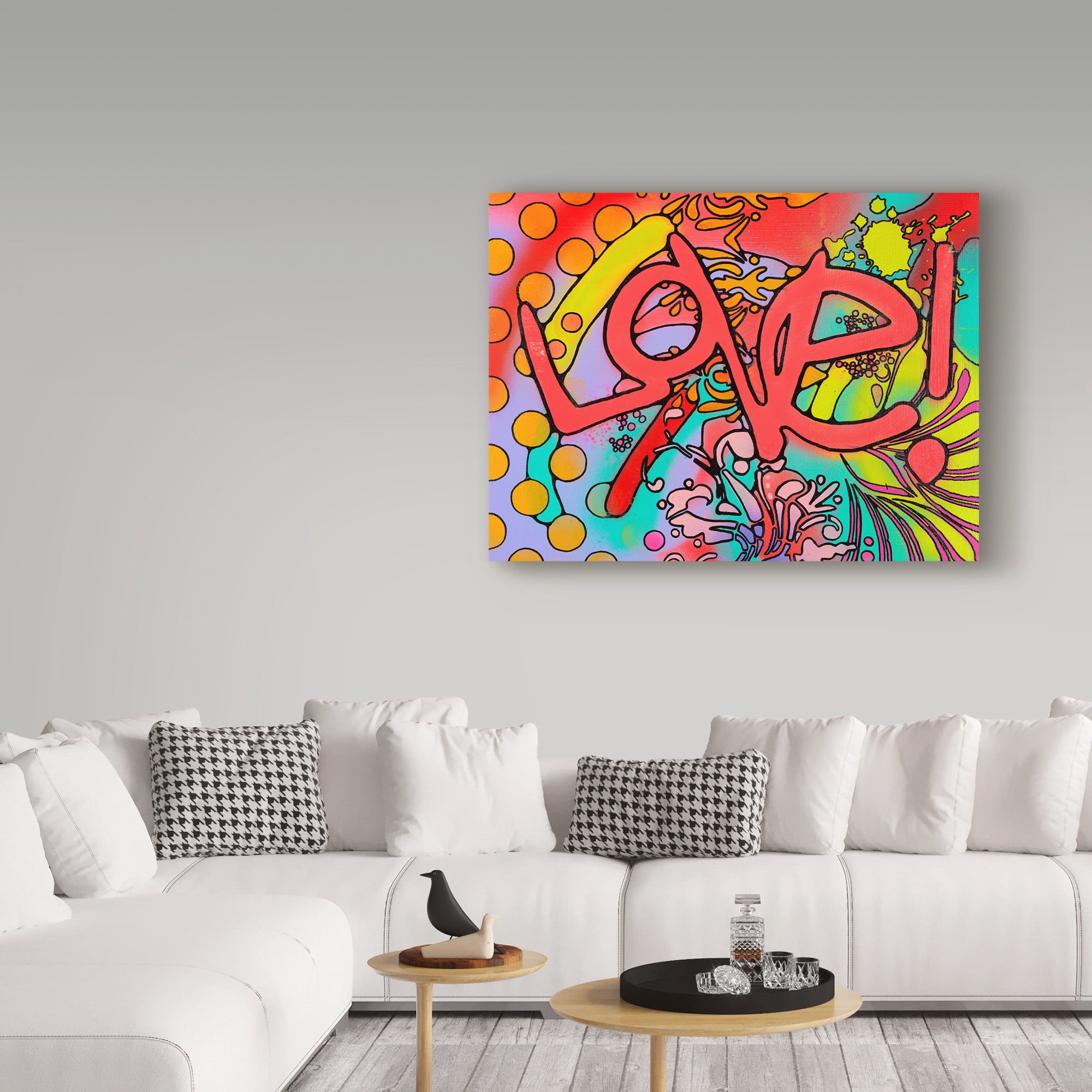 Trademark Fine Art 'Love II' Canvas Art by Dean Russo