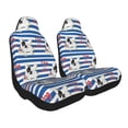 thumbnail image 2 of Sikiie Bulldog Friend Car Seat Covers 2PCs Front Car Seat Covers Universal fit for Most Cars SUVs and Trucks-1, 2 of 9