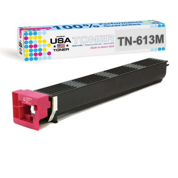 MADE IN USA TONER Compatible Replacement for Konica Minolta Bizhub C452, C552, C552DS, C652, C652DS, TN613, TN413